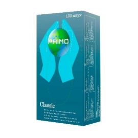 Перчатки нитриловые XL Primo,  голубые, 100 шт/упак.